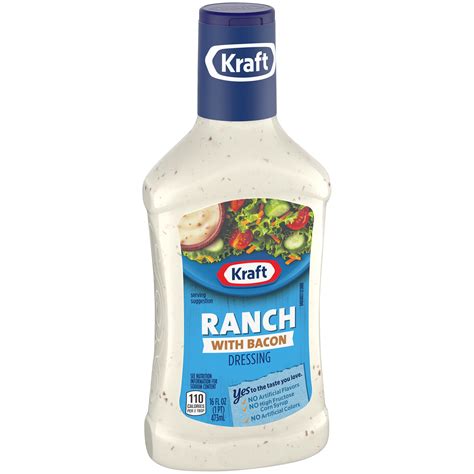 If you are hosting a party and looking for variety of dips, please watch the video. Kraft Ranch with Bacon Dressing 16 fl. oz. Bottle | La ...