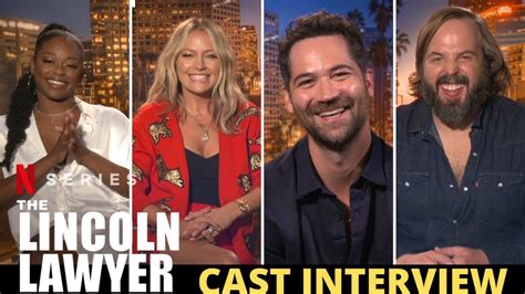 The Lincoln Lawyer Netflix Cast Interview Youtube