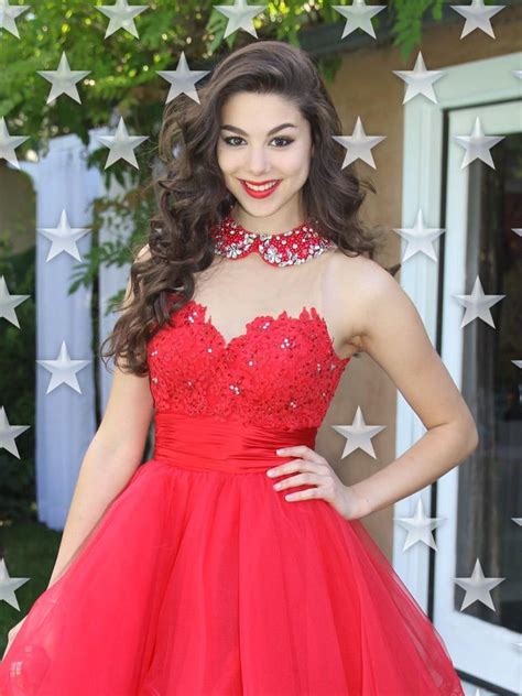 Stars Rocking Red White And Blue Celebrity Dresses Kira Kosarin