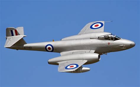 Raaf Gloster Meteor F8painted As A77 851 Which Served In Korea With 77 Sqn Named Halestorm