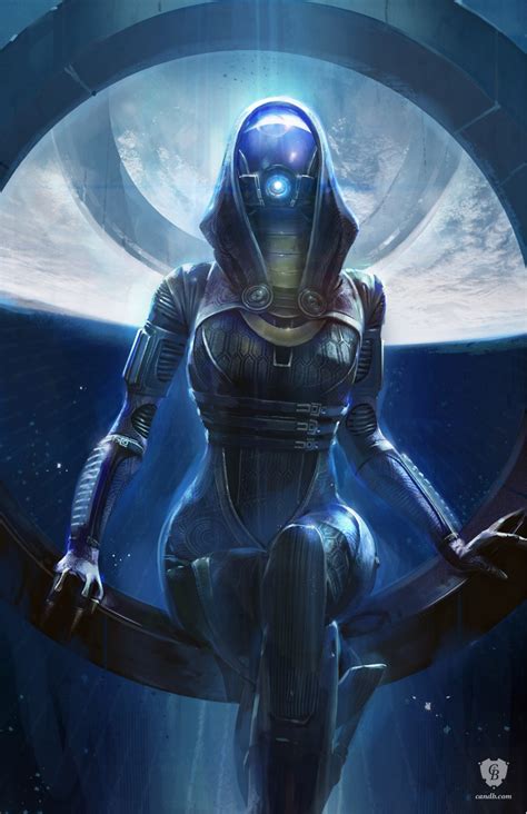 Artwork Tali Mass Effect Bioware