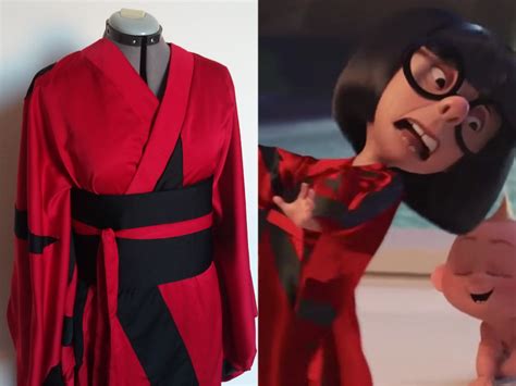 Disney The Incredibles Edna Mode Cosplay Costume Ubicaciondepersonas