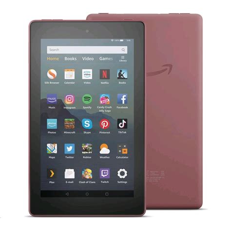 The amazon fire, formerly called the kindle fire, is a line of tablet computers developed by amazon.com. Amazon Fire HD 10 Tablet 2019, 9th 아마존 파이어 HD 9세대 (Plum ...