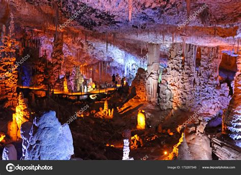 Avshalom Cave Also Known As Soreq Cave A Large Stalactites Cave Near