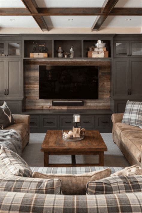 Small Basement Tv Room Ideas Ravine Property Basement Living Rooms