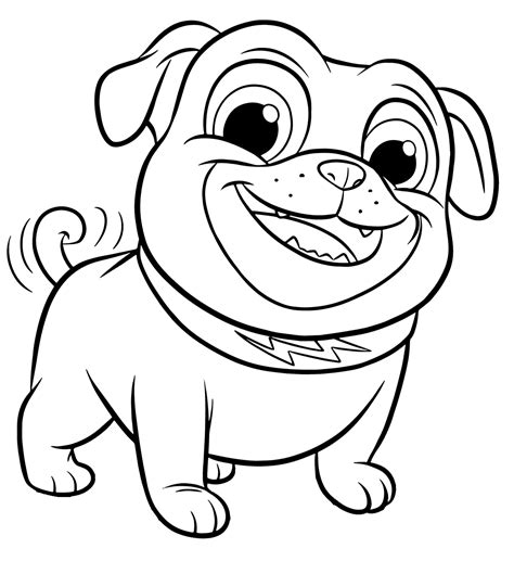 Bingo De Puppy Dog Pals Coloring Pages Puppy Dog Pals Coloring Pages