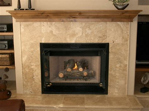 Travertine Tile Fireplace Surround Fireplace Design Ideas