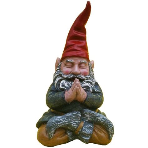 Meditating Gnome Zen Mordecai Funny Garden Gnomes Gnomes Gnome