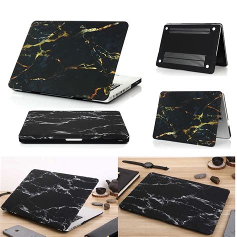 Slim Coque For Macbook Pro Retina 12 13 15 Laptop Cover Hard Pc Marble