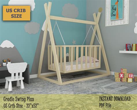 Handmade walnut swing, tree swing, wood swing made of walnut, wooden indoor swing for adults and children, perfect this indoor swing and crash pad is an easy diy project that your kids will love! Cradle Swing Plan, Wooden Swing for Baby, DIY Plan for outdoor or indoor swing, Easy and ...