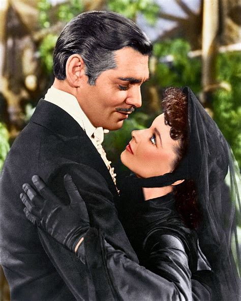 Clark Gable And Vivien Leigh Gone With The Wind Gone With The Wind Vivien Leigh Clark Gable