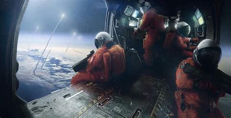 Space Shuttle Door Gunner Sci Fi Concept Art Overwatch Digital Painting