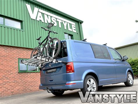 Vw T6 Transporter 15 19 Genuine 4 Bike Tailgate Bicycle Rack And 1200n