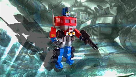 Lego Ideas Transformers Optimus Prime G1 Commander By Kenta974