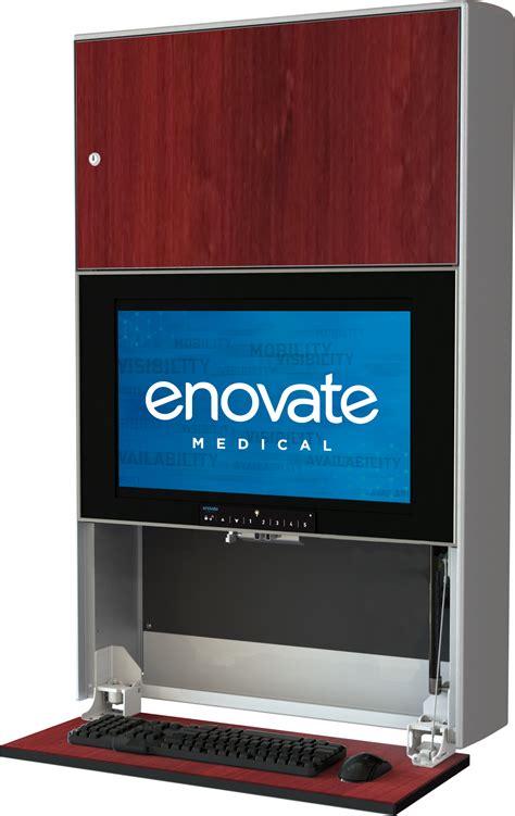 Best Wall Mounted Medical Computer Workstation Enovate Medical