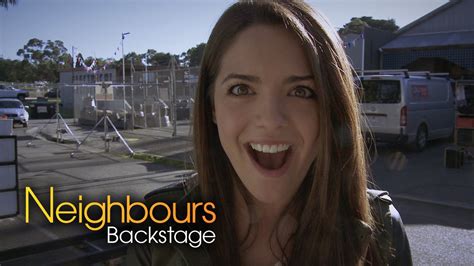 Olympia Valance Paige Part 1 Neighbours Backstage Youtube