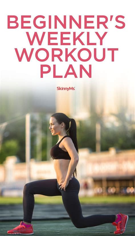 Beginner's Weekly Workout Plan | Workout for beginners, Weekly workout plans, Workout