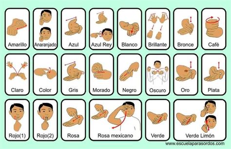 Señales Lenguaje De Señas Lenguaje De Señas Mexicanas Lengua De
