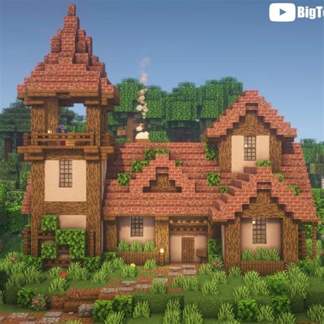 Cottagecore House In Minecraft