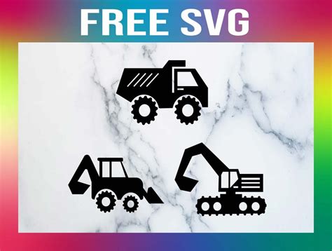Free Dump Truck SVG Cut Files For Cricut