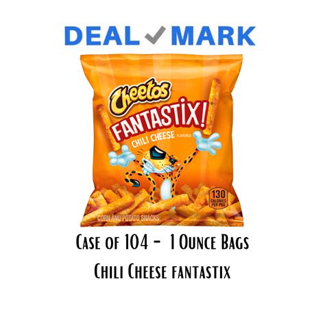 Cheetos Fantastix Chili Cheese 1 Oz Case Of 104 Preorder Dealmark