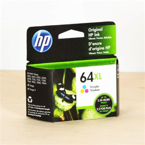 Original Hp 64xl Ink Cartridge High Yield Tri Color N9j91an Ld Products