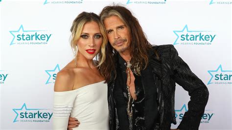 Steven Tyler Is Rumored To Be Engaged To Much Younger Girlfriend Aimee