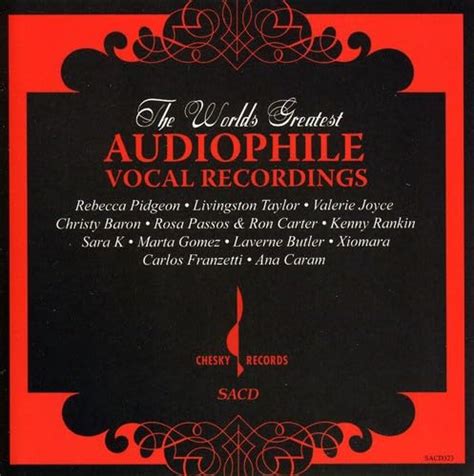Various Artists Worlds Greatest Audiophile Vocal Recordings Music
