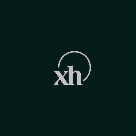 Xh Initials Logo Monogram 8257349 Vector Art At Vecteezy