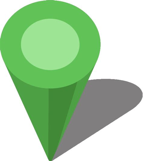 Simple Location Map Pin Icon Light Green Free Vector Data SVG VECTOR Public Domain ICON