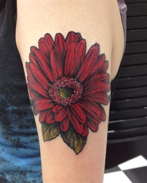 This Is My New Gerber Daisy Tattoo I Daisy Tattoo Flower Tattoo