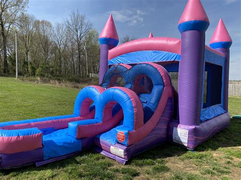 Bounce House Slide Combos Inflatable Bounce Houses Water Slides For Rent In Nashville TN