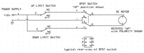 Limit Switch Schematic Diagram
