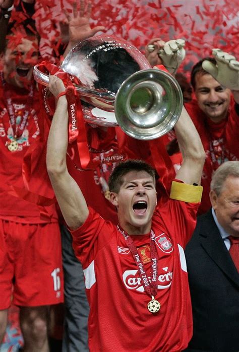 Raw power, speed, a grace of touch, clinical finishing, shuddering tackles and a refusal to give up carried gerrard to seven major trophies, an fa cup final named after him, an mbe and a lifetime of appreciation. Liverpool FC legend Steven Gerrard announces he is to ...