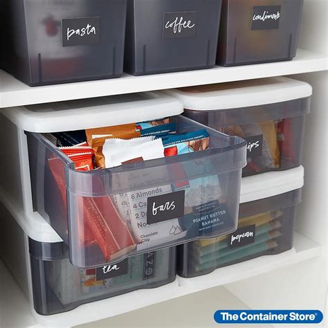 Small Tint Stackable Storage Drawer | Storage drawers, Stackable storage, Storage