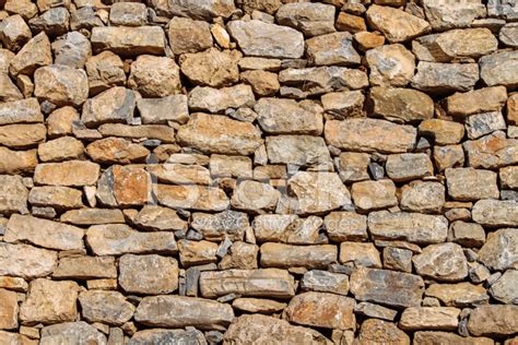 Rustic Stone Wall Texture Stock Photo Royalty Free Freeimages