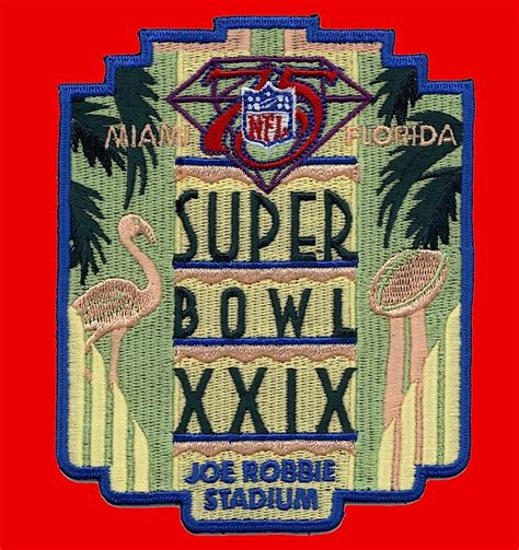 5 San Francisco 49ers Super Bowl Patches Willabee And Ward Sb 16 19 23