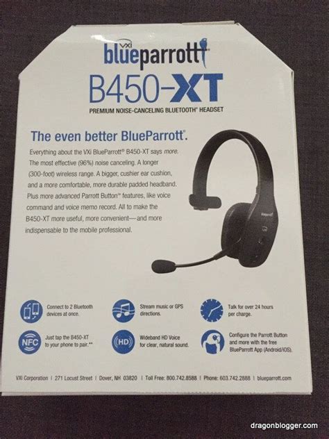 Vxi Blueparrott B450 Xt Bluetooth Headset Review Bluetooth Headset