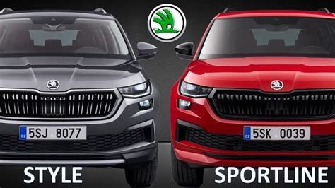 2021 New Škoda Kodiaq Facelift Style Vs Sportline See The Difference