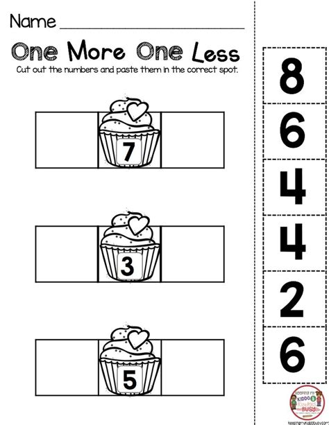 Kindergarten Math And Literacy Worksheets For February F58