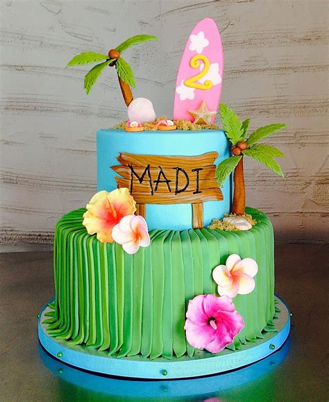 Hawaiian Birthday Cake Images Allyn Glass