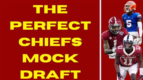 The Perfect Kansas City Chiefs 7 Round Mock Draft The Sports Brief Podcast Youtube
