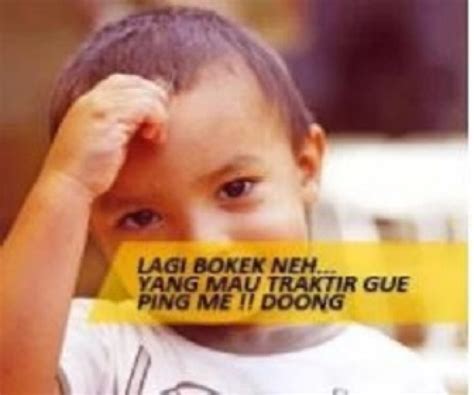 21 gambar meme lucu lagi bokek atau gak punya duit - uangindonesia.com