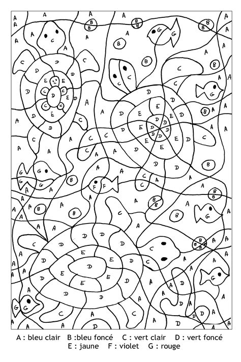 Coloriage Magique Lettres