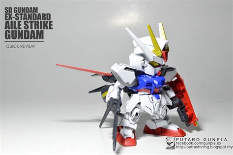 Sd Gundam Ex Standard Aile Strike Gundam Review Putaro Plastic Modeller