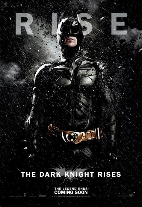 Six The Dark Knight Rises Character Posters Filmofilia