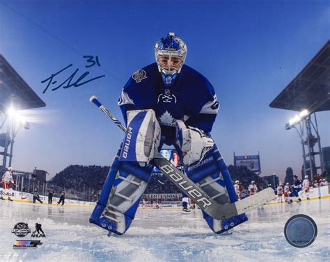 Følg spillerprofiler (f.eks frederik andersen profil), holdsider (f.eks toronto maple leafs siden) og sider med turneringer (nhl, metal ligaen og mere end 5000 turneringer fra 30+ sportsgrene rundt omkring i verden) på. Frederik Andersen Toronto Maple Leafs Autographed 2017 ...
