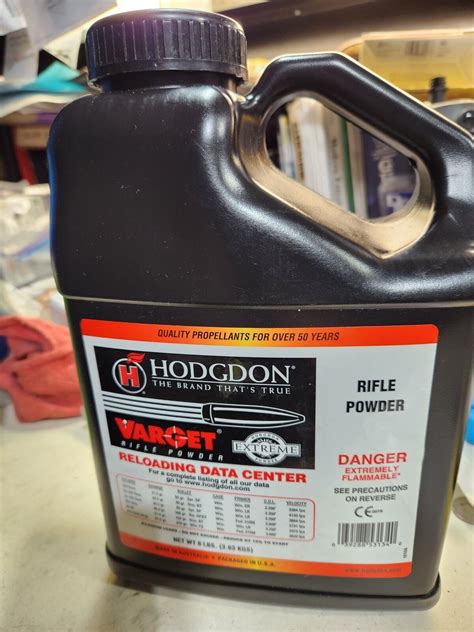 Hodgdon Varget 8 Pound Rifle Powder Northwest Firearms