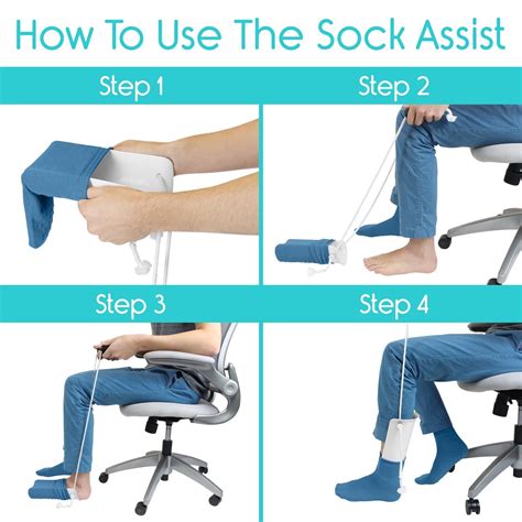 Vive Sock Aid Easy On And Off Stocking Slider Pulling Assist Device