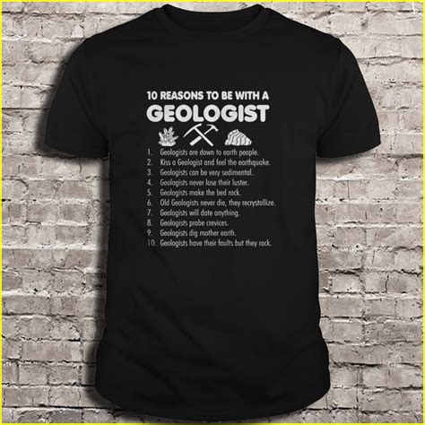Ten Reasons To Be With A Geologist T Shirts Hoodies Svg And Png